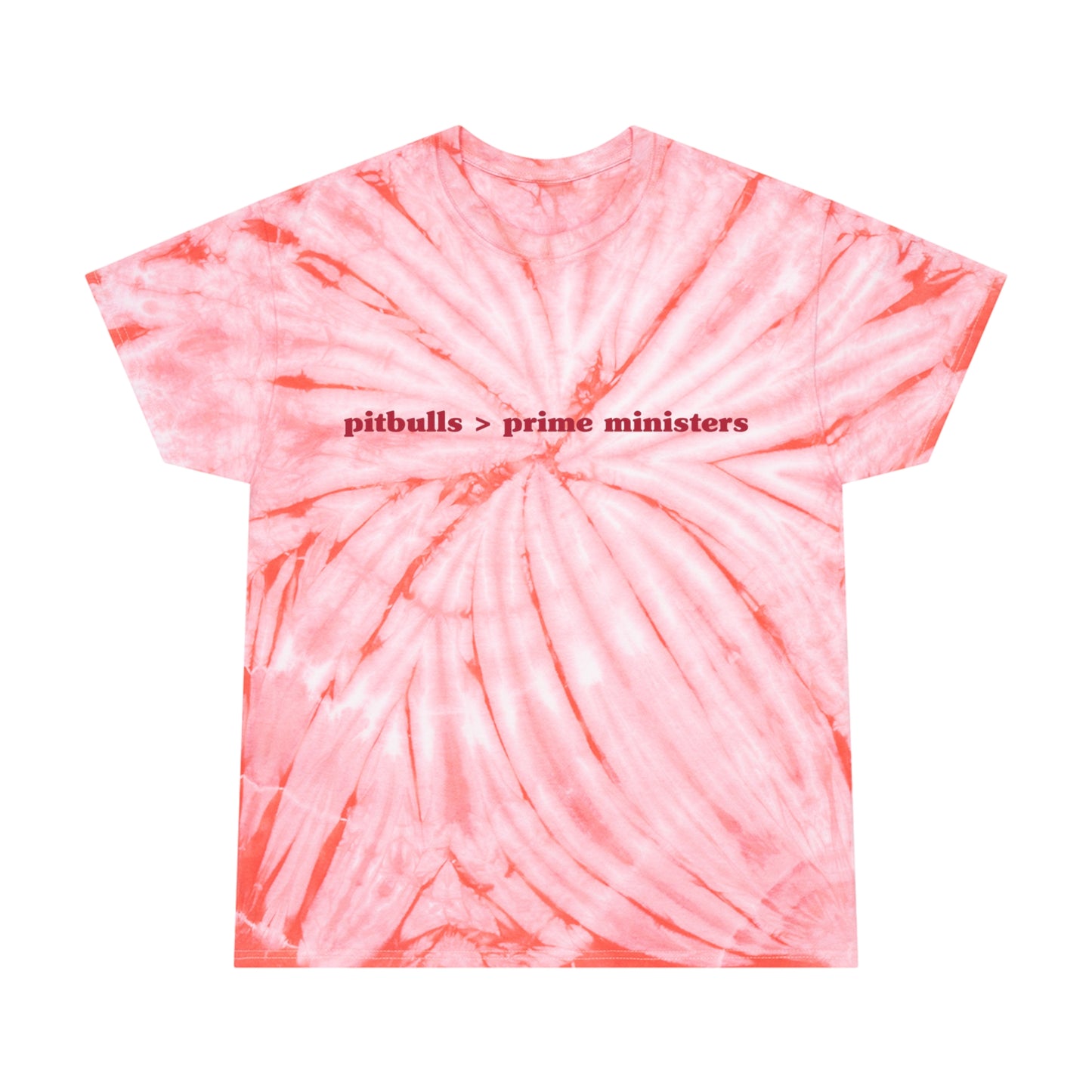 Pitbulls> primeros ministros tie dye tee