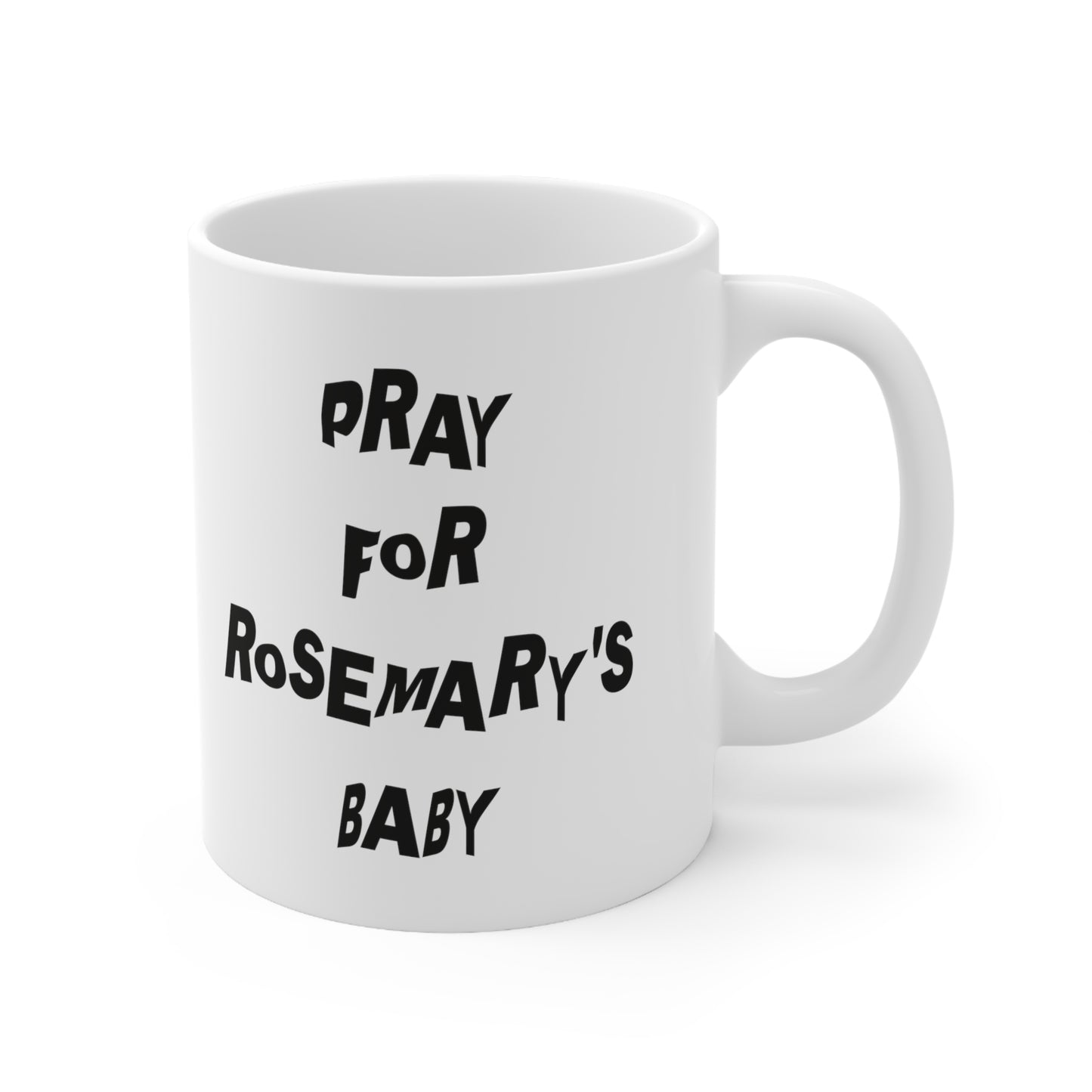Priez pour la tasse de bébé de Rosemary 
