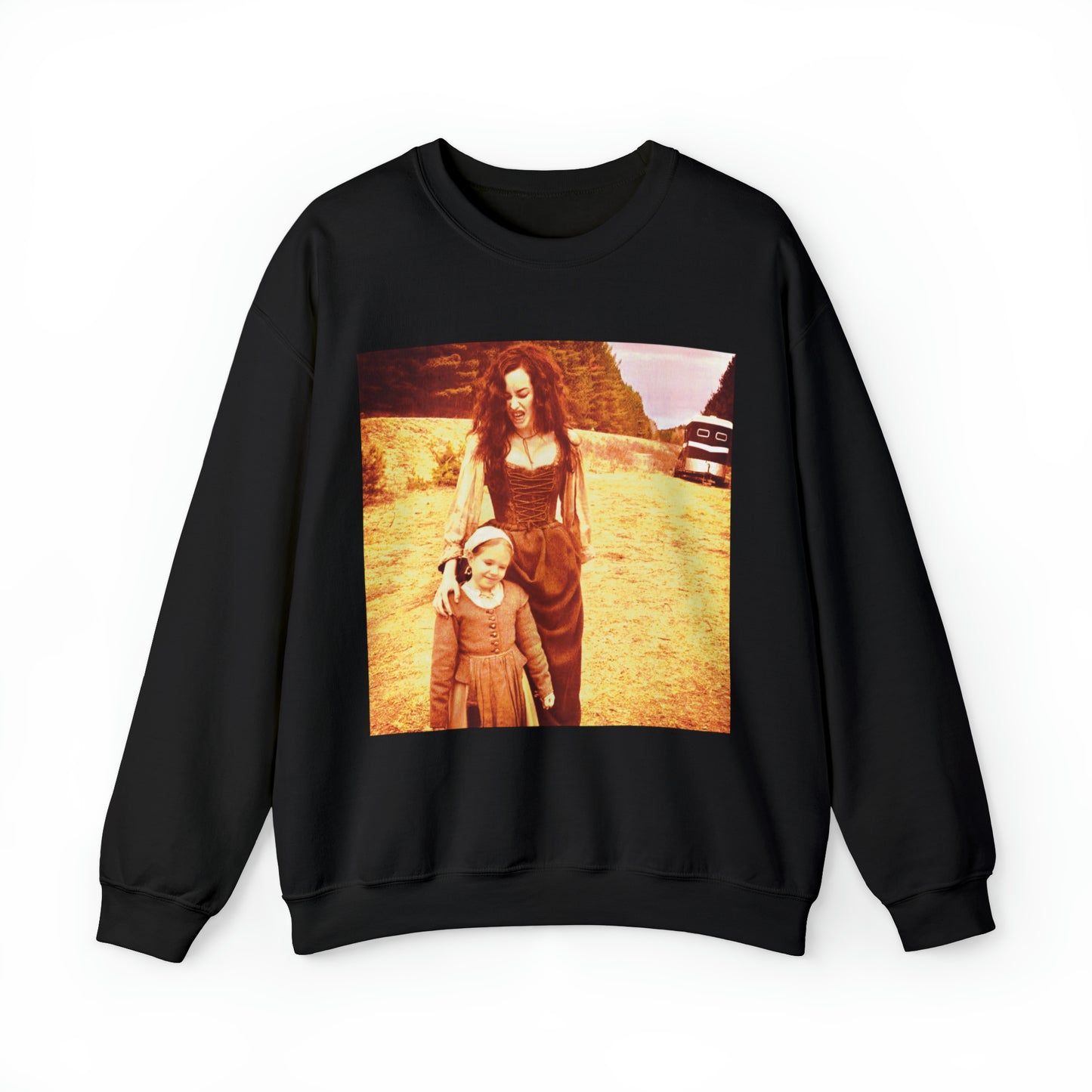 Le sweat-shirt à col rond VVitch &amp; Mercy