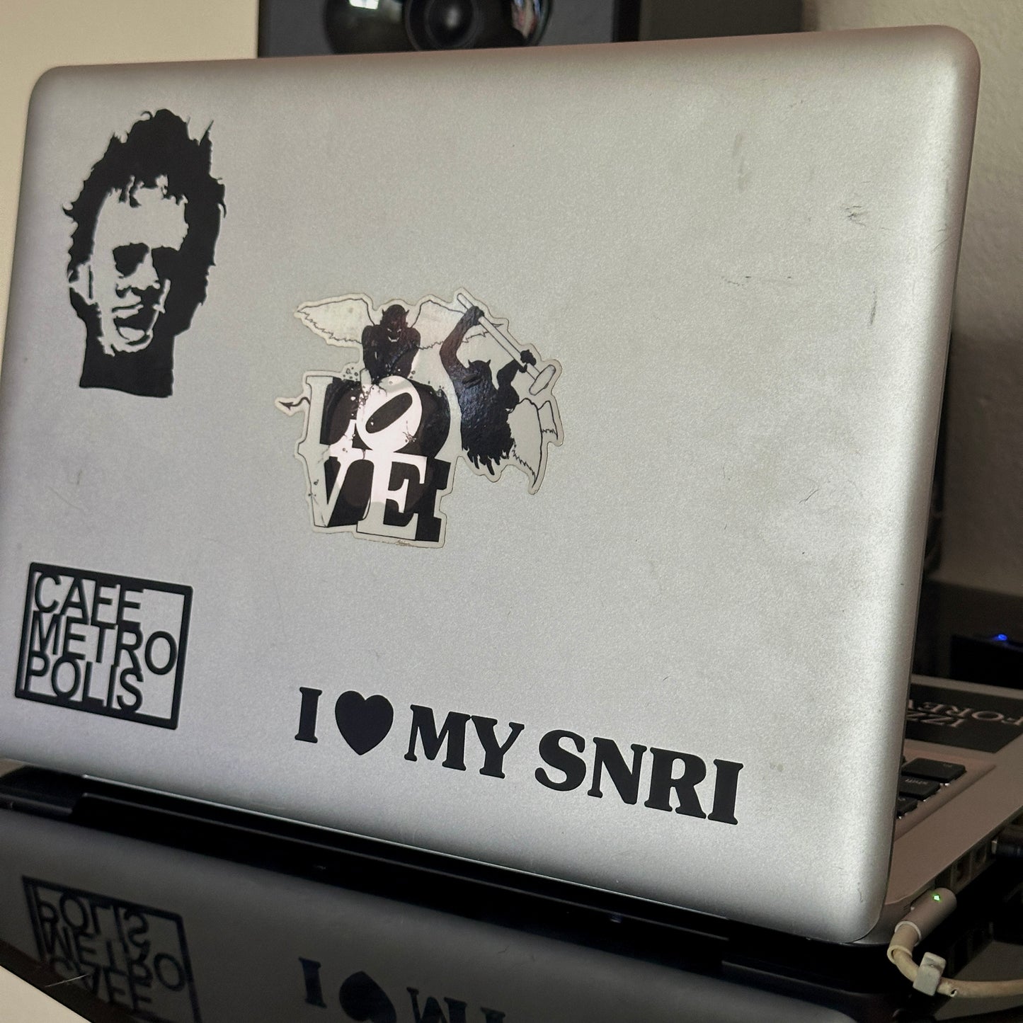 Ik hou van mijn SSRI/SNRI-sticker