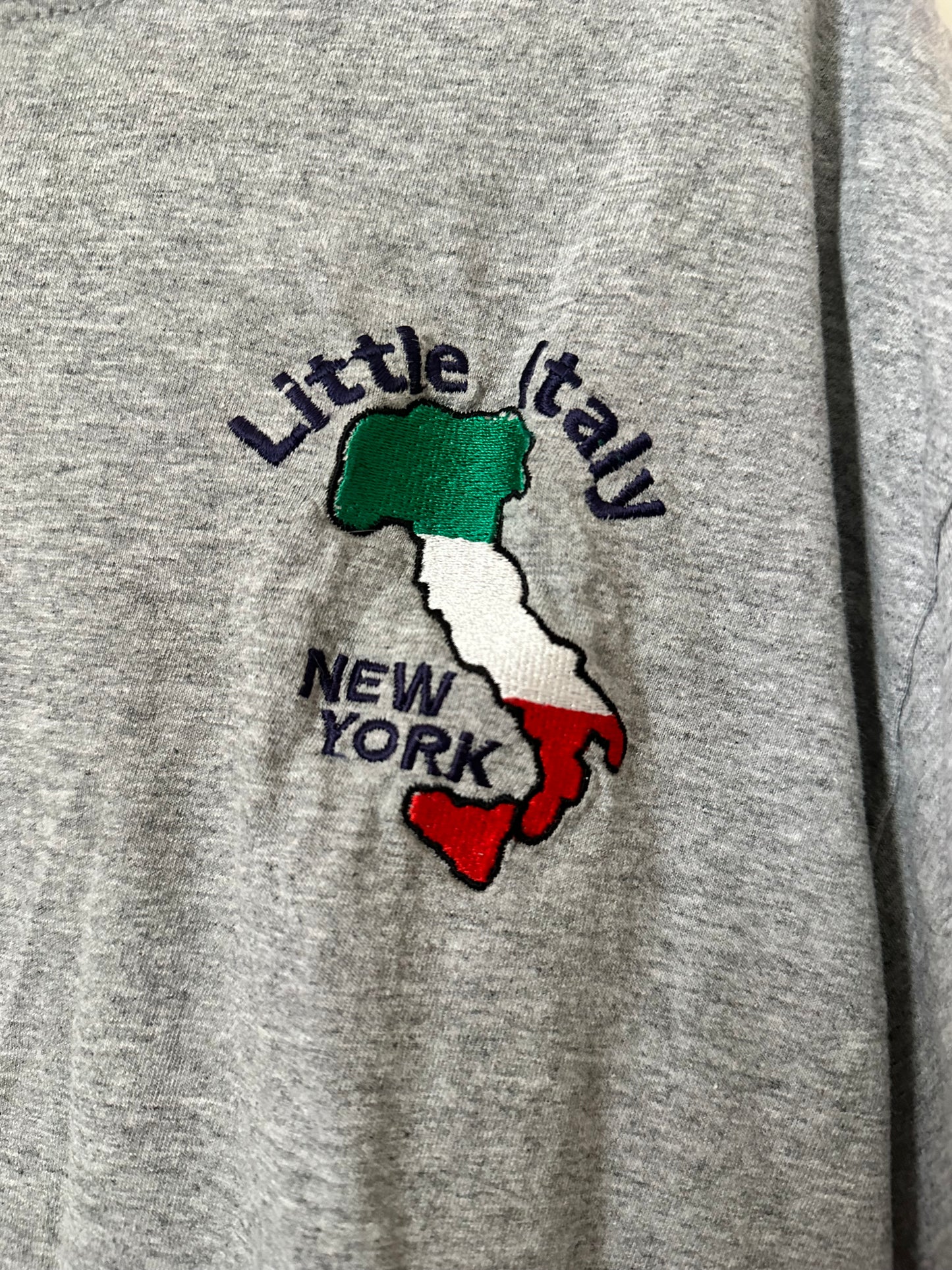 Maglietta con logo Little Italy