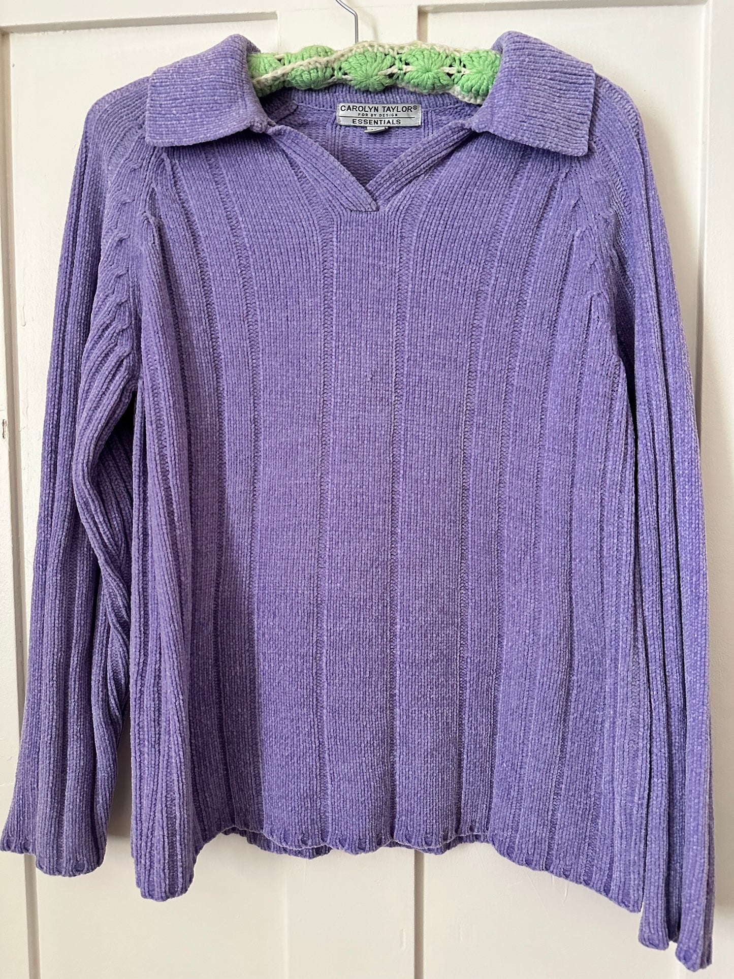 Vintage paarse trui