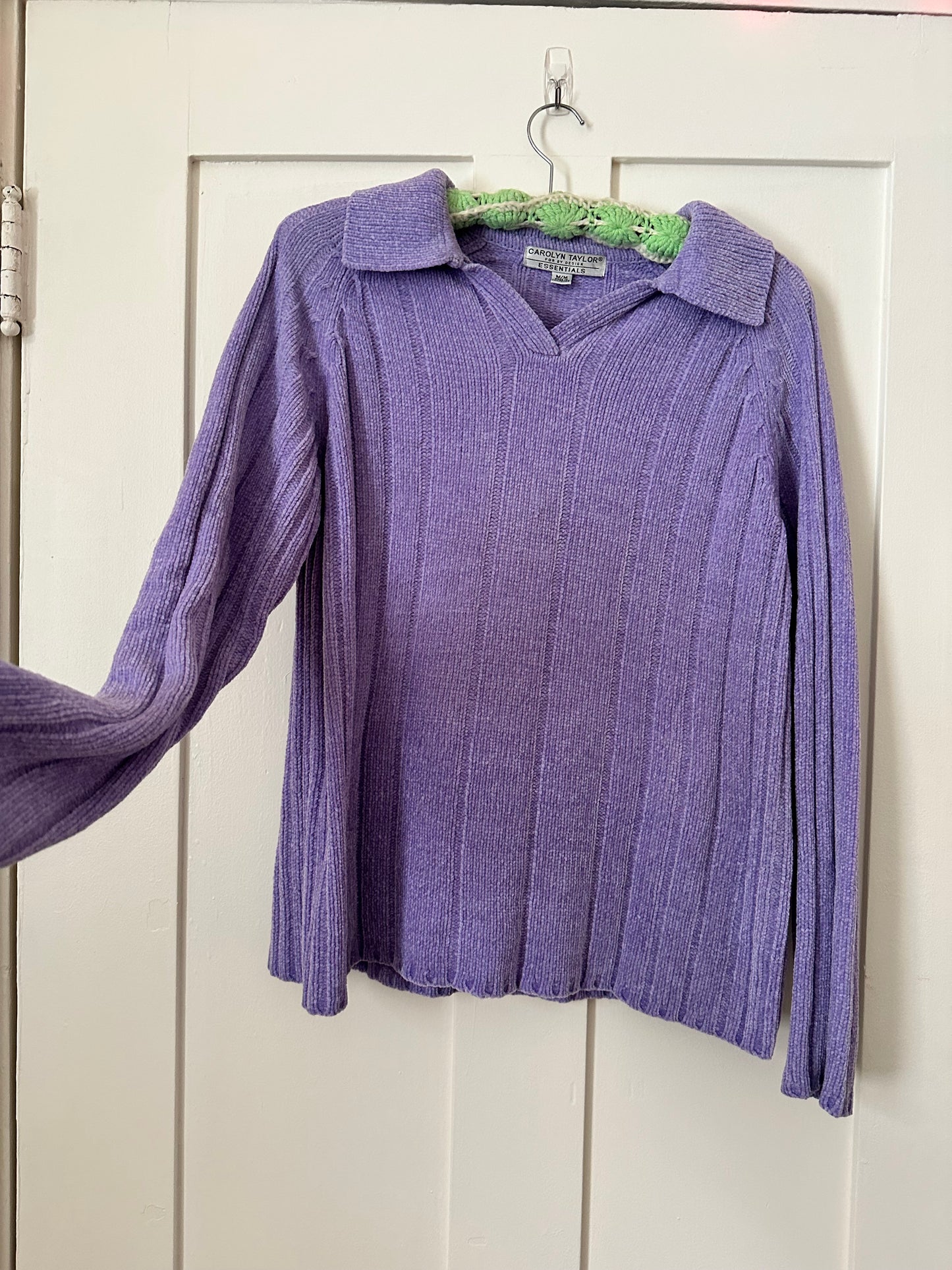 Suéter púrpura vintage