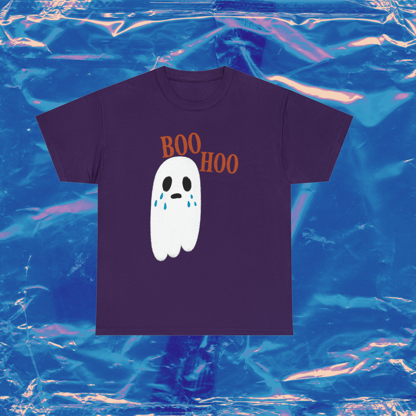 T-shirt fantasma che piande Boo Hoo