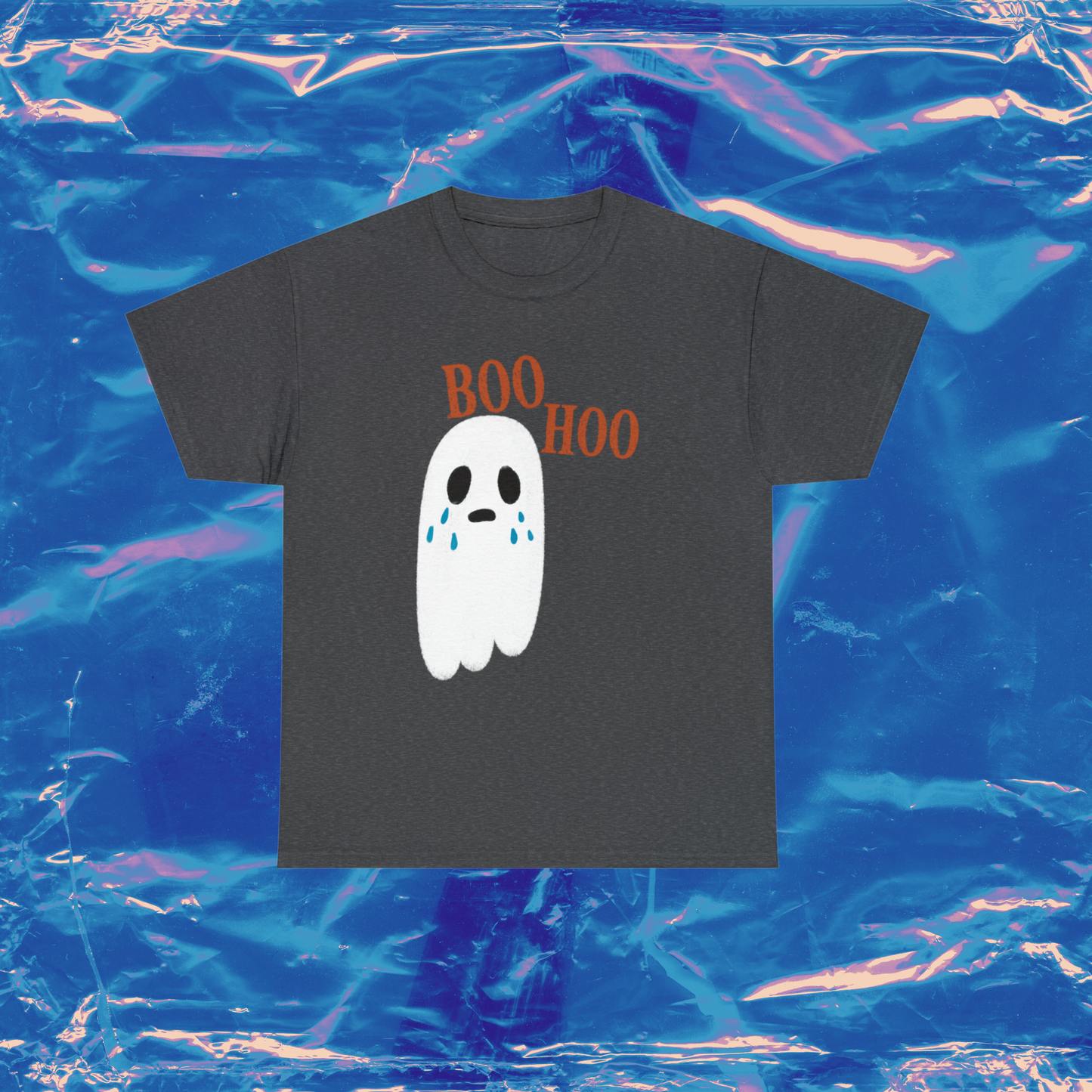 T-shirt fantasma che piande Boo Hoo