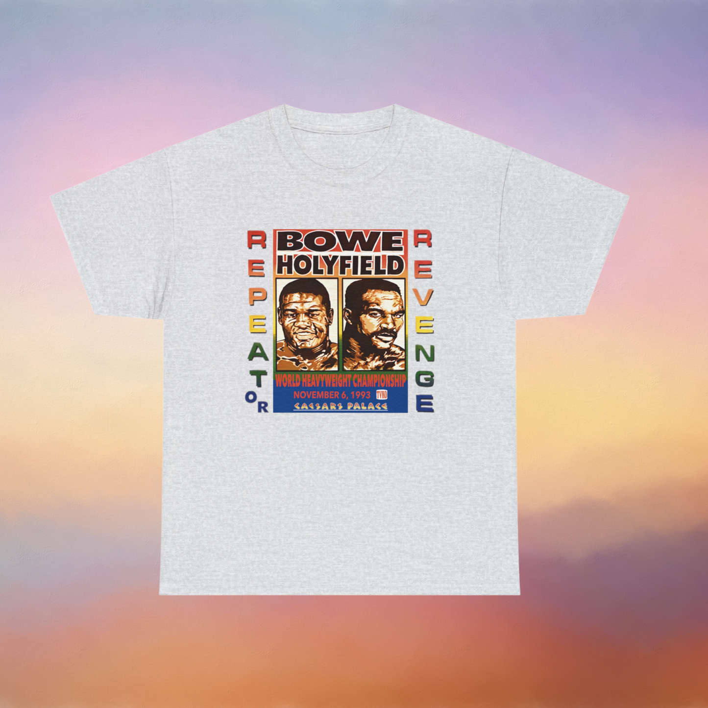 Bowe tegen Holyfield Caesar's Palace T-shirt