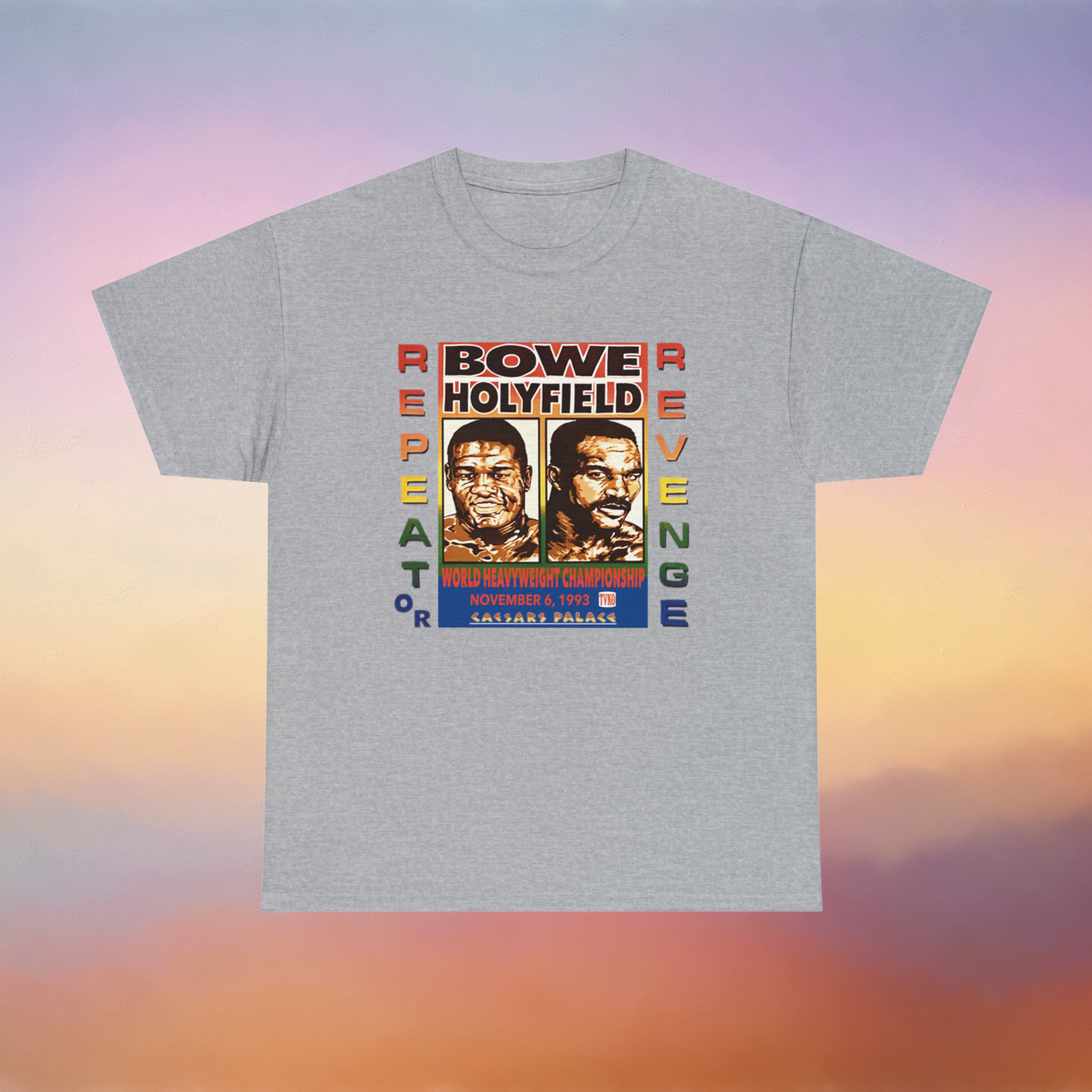 Bowe tegen Holyfield Caesar's Palace T-shirt