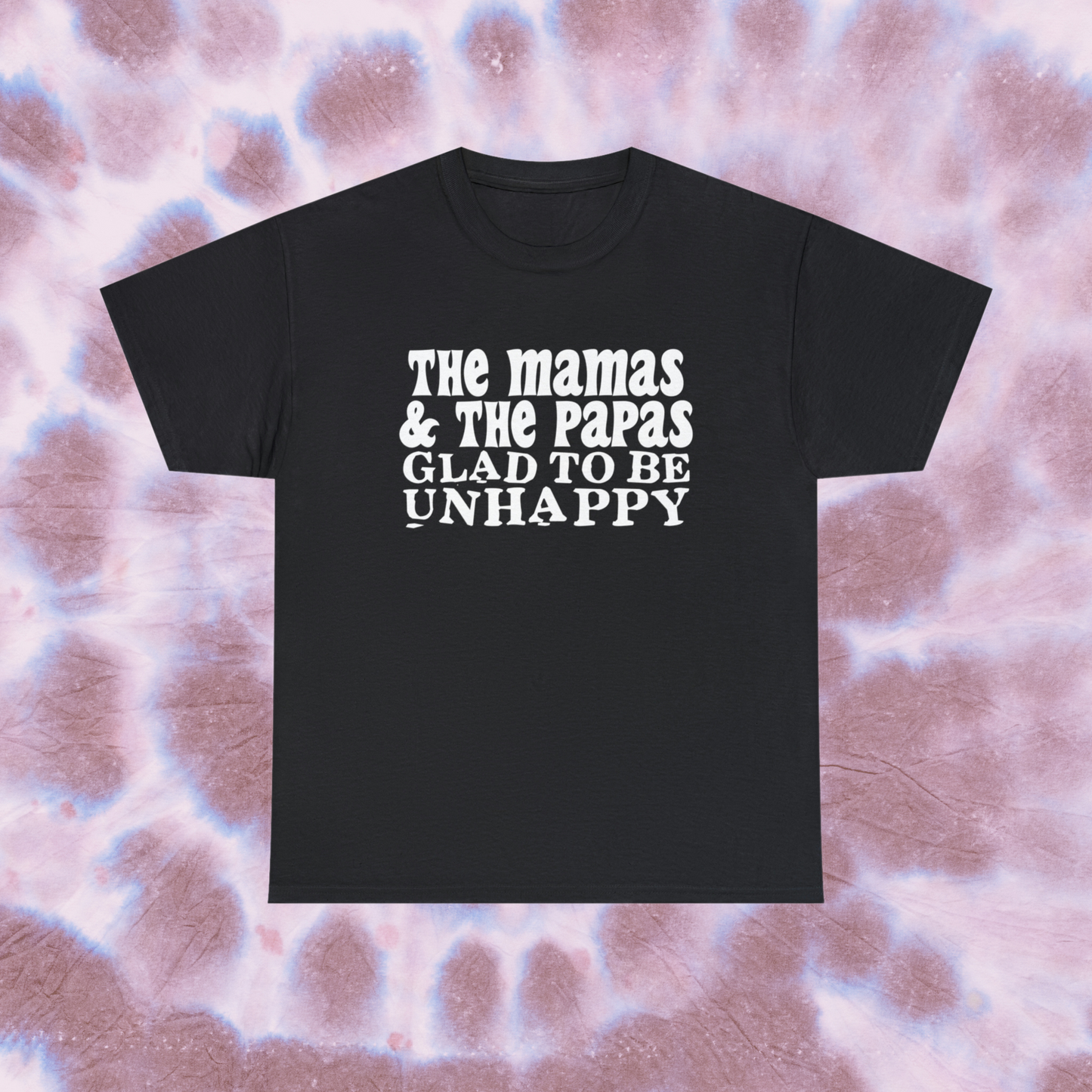 Camiseta Glad To Be Unhappy