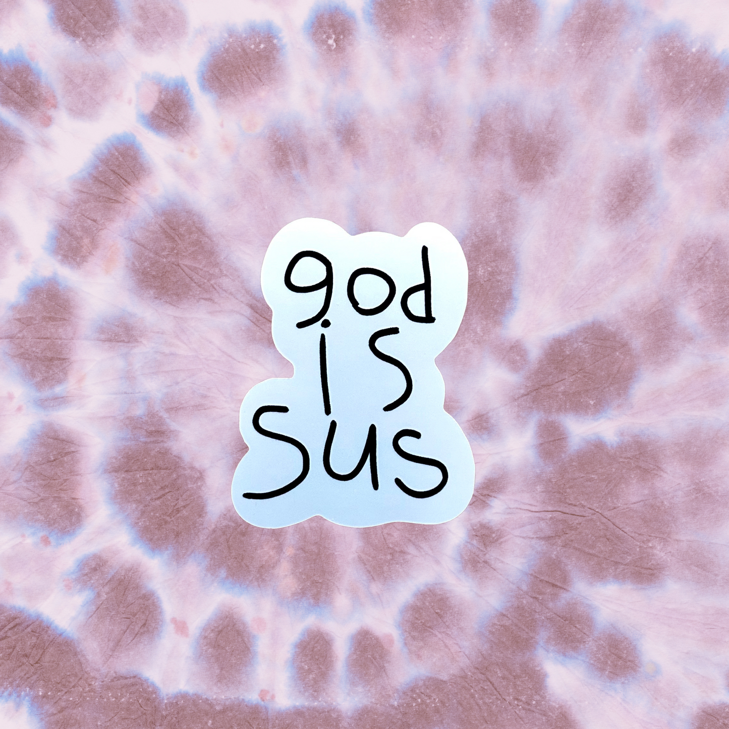 God is Sus-sticker