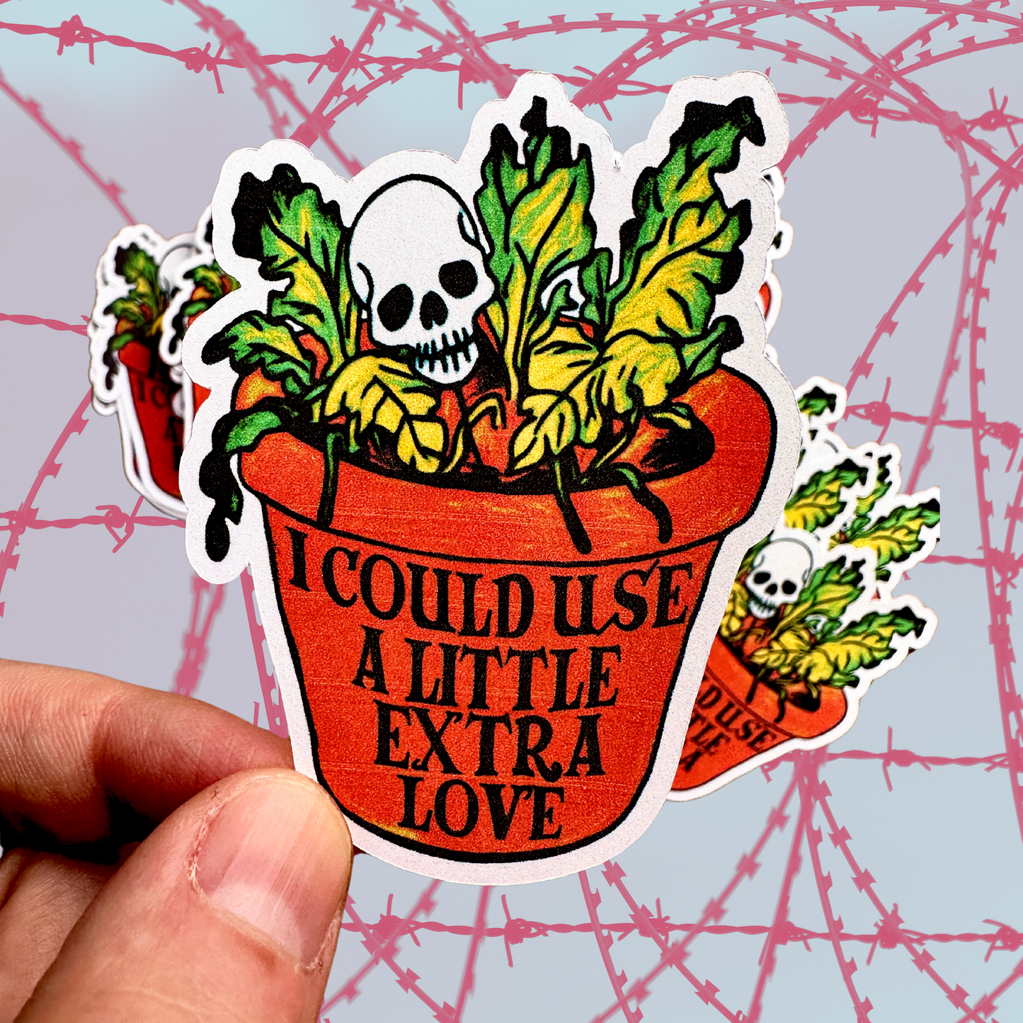 Je pourrais utiliser un peu d’amour supplémentaire Sticker