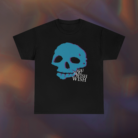 Je wenst - Blauw Skull T-shirt 
