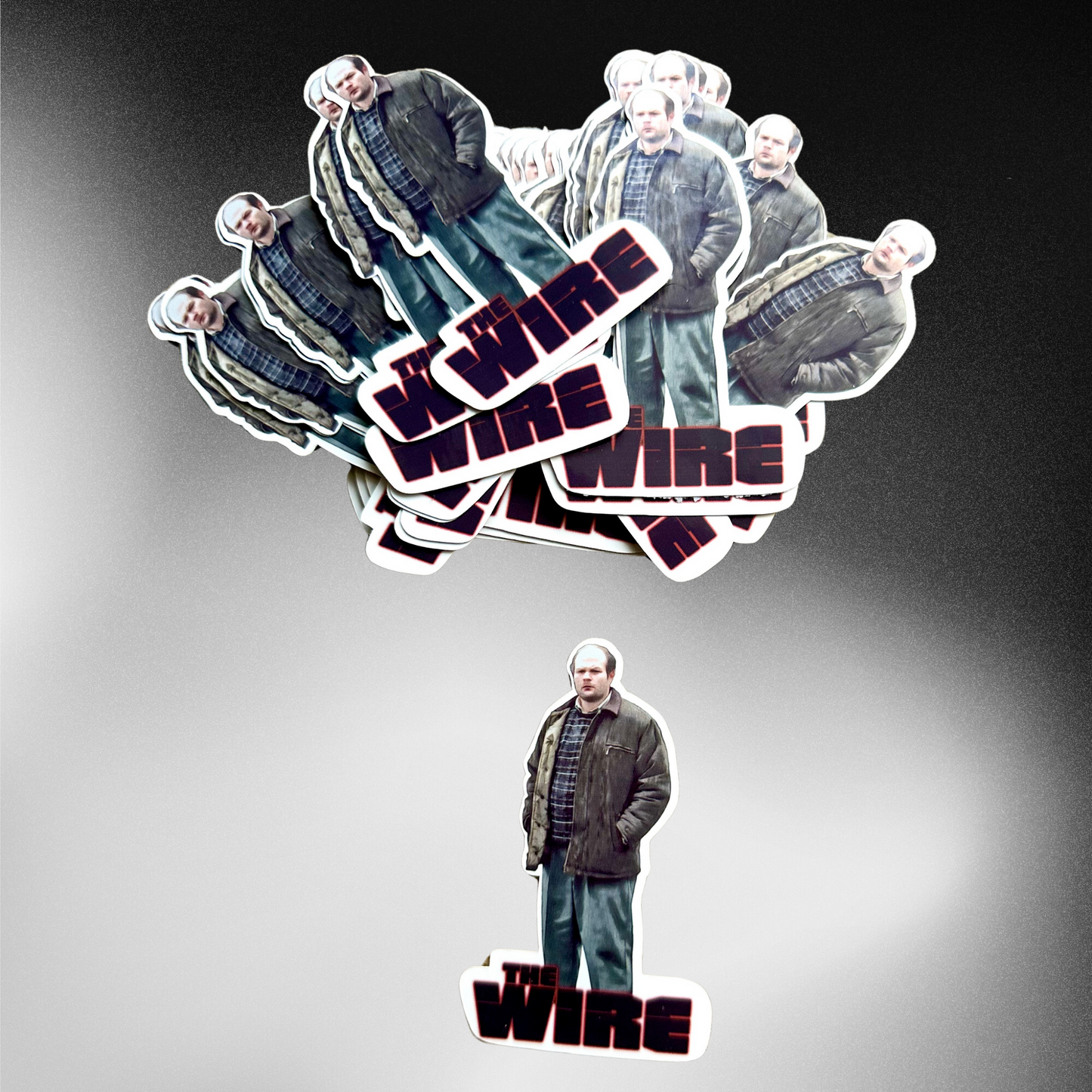 The Wire Frank Sticker